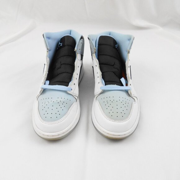 Men's Air Jordan 1s Ice Blue/White - Picture 11 of 14